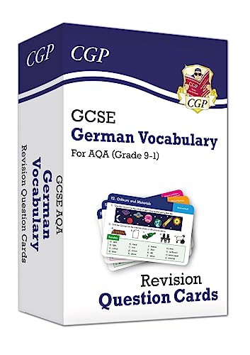 GCSE AQA German: Vocabulary Revision Question Cards (For exams in 2024 and 2025) (CGP AQA GCSE German)